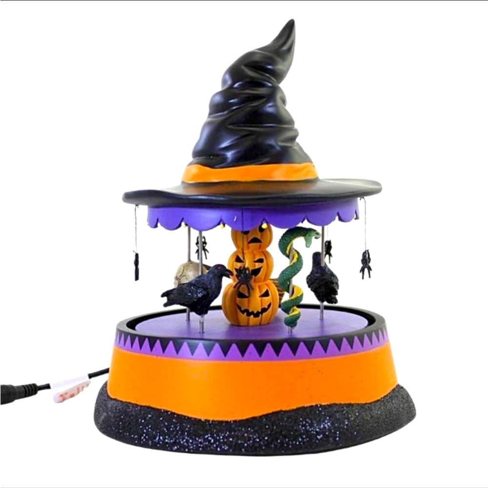 Department 56 Halloween Snow Village Collection Dept 56 Haunted Scary Go Round